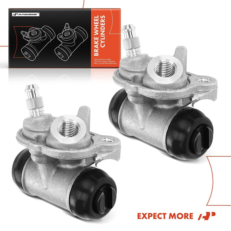 A-Premium Front Brake Wheel Cylinders Compatible with Honda Recon 250 1997-2009/2011-2014/2016-2020 Driver and Passenger Side 2-PC Set