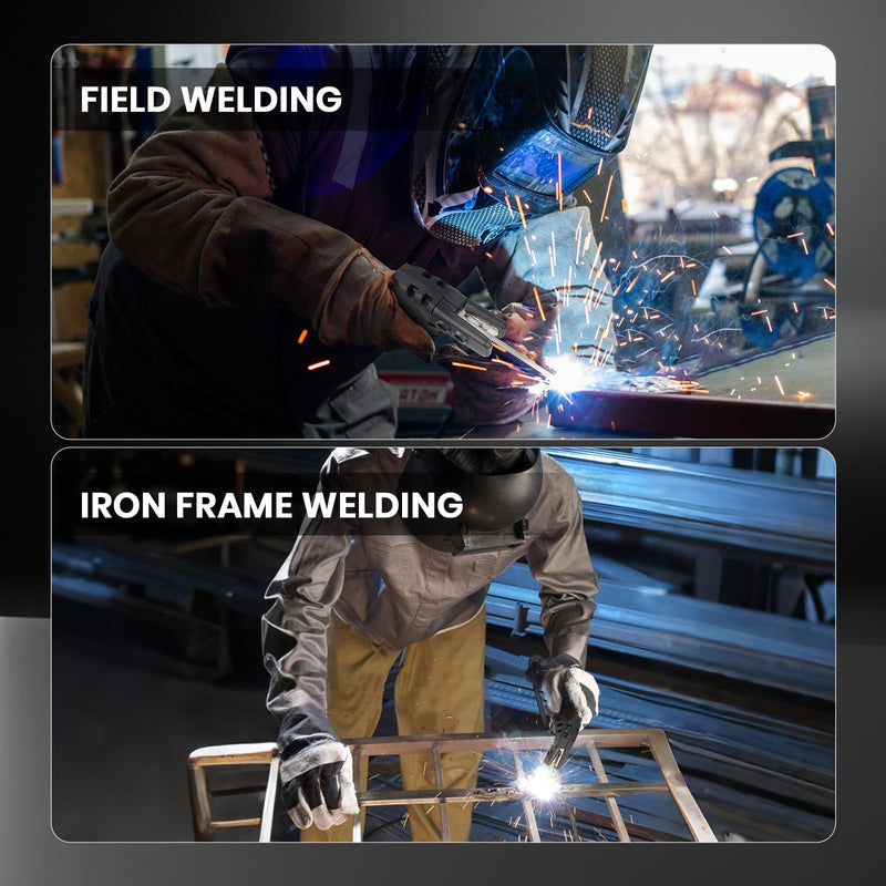 SSimder Welding Stinger Ergonomic Electrode Holder 600AMP Copper Heavy Duty Welding Rod Holder with Multi Angle (90°/135°/ 170°) for Stick Welding HM-600A