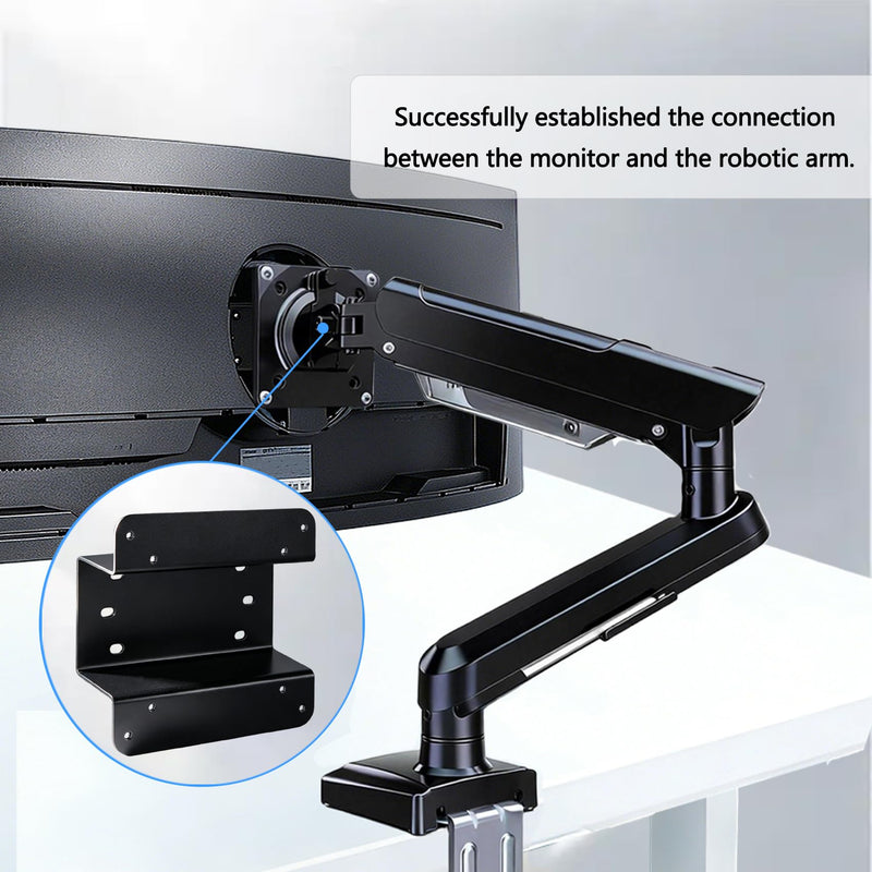 CJ890 VESA Mount Adapter is Compatible with Samsung 43"CJ890 Series Monitor | ( Fits C43J890DKN , LC43J890DKNXZA , LC43J890DKCXXF ) - 75x75 to 100x100 Wall Mount Bracke