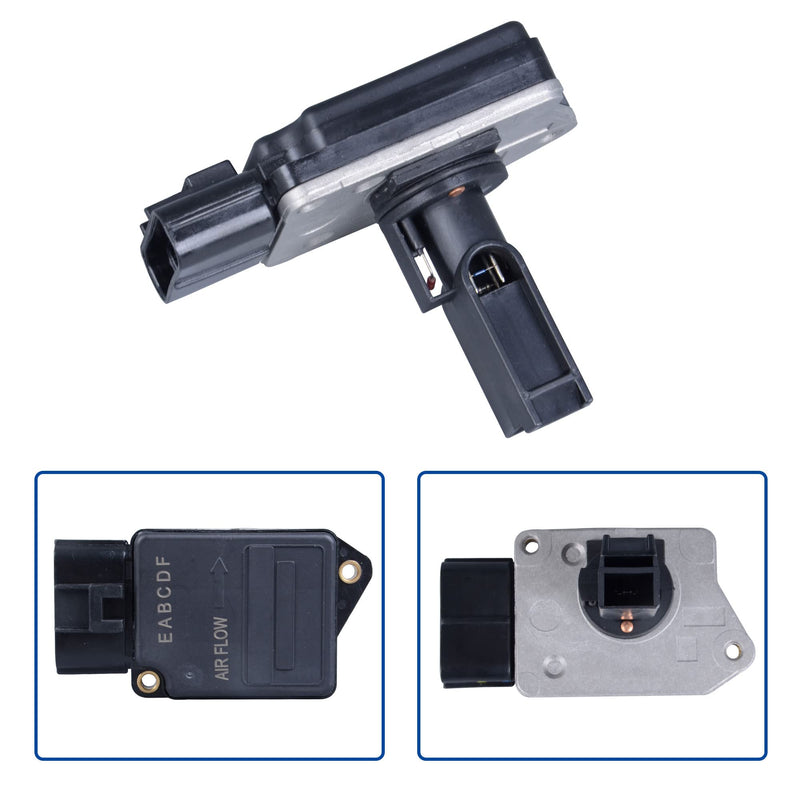 Mass Air Flow Sensor Meter MAF Compatible with 03-04 Ford Focus; 03-04 Escort; 01-04 Escape; 01-03 Ranger; 99-03 Windstar; 01-04 E150; 99-05 Explorer; 01-04 E250 Van & More Replace OE 86-50011