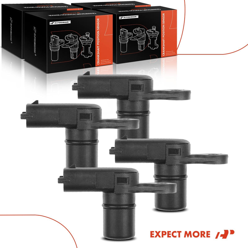  [AUSTRALIA] - A-Premium 4-PC Engine Camshaft Position Sensor Compatible with Chevrolet Equinox, Malibu, Traverse, Impala, Camaro & GMC Terrain, Acadia & Buick Enclave & Cadillac SRX, CTS & Saab 9-5 & Saturn Outlook