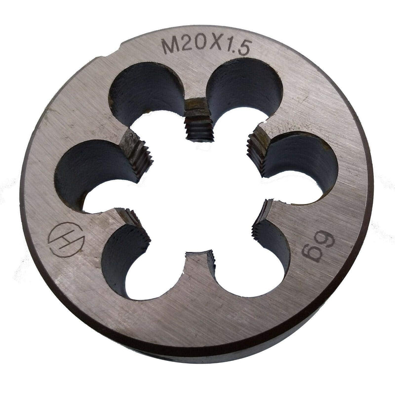 Yodaoke HSS M20 x 1.5mm Taper and Plug Tap and M20 x 1.5mm Die Metric Thread Right Hand