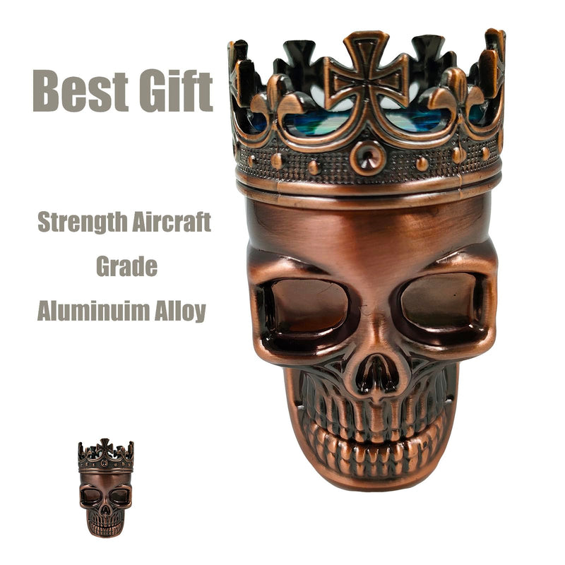 Skull Grinder Crusher 1.8 Inch (Copper Black) Copper Black