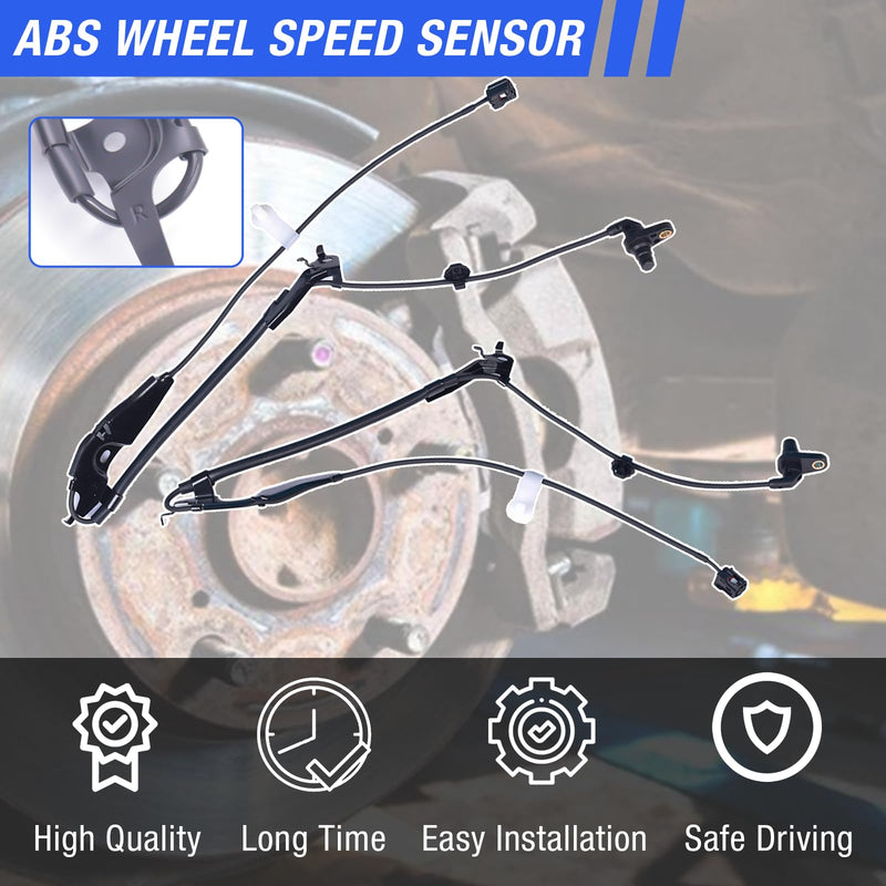 ABS Wheel Speed Sensor Front Left Right Compatible with 2012-2017 Toyota Camry 2013-2015 Avalon 2013-2018 Lexus ES350 ES300h Driver and Passenger Side ABS Sensor # 89543-06040 89542-06040