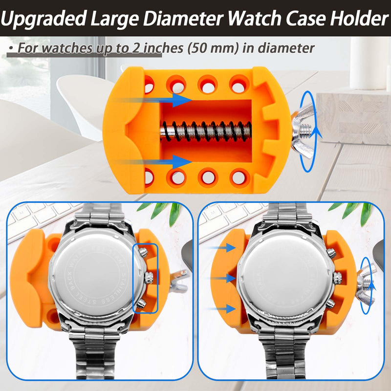 Watch Repair Kit, GLDCAPA Watch Press Tool Set, Watch Battery Replacement Tool Kit, Watch Link Removal Kit, Watch Case Opener, Watch Band Replacement Tool, Watch Repair Screwdriver, Tweezers