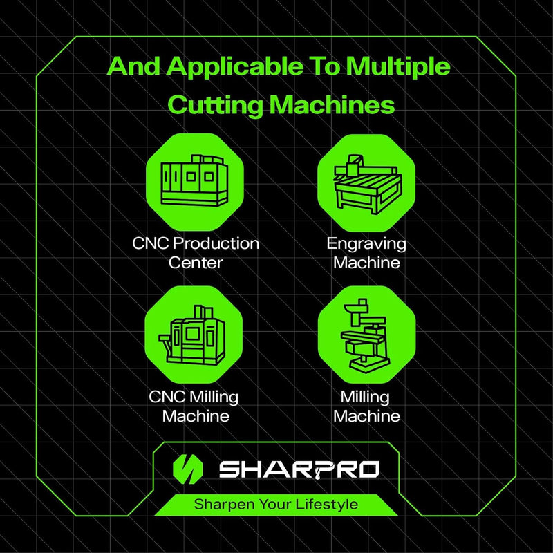 1/16 Router Bit 1/4 Shank, 1/16 CNC Router Bits 1/4 Shank, 1/16 Upcut CNC Bit, Up Cut Spiral Router Bits 1/4 , Solid Carbide Router Bits 1/4, Ideal for Wood Inlay, Plunge Plastic 3PCS 1/4" SHK - 1/2" CL - 1/16" DIA - 2" OVL 3