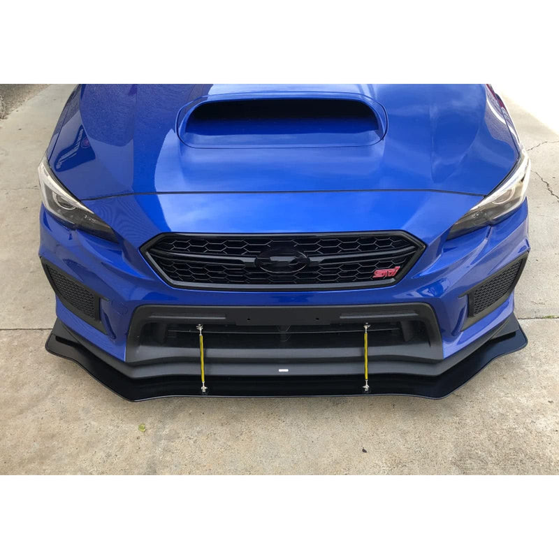 x xotic tech 2pc Adjustable 8"-11" Front Bumper Lip Splitter Diffuser Strut Rod Tie Bars Splitter Support Rods Compatible with Most Vehicles [Gold] Gold 8"-11"