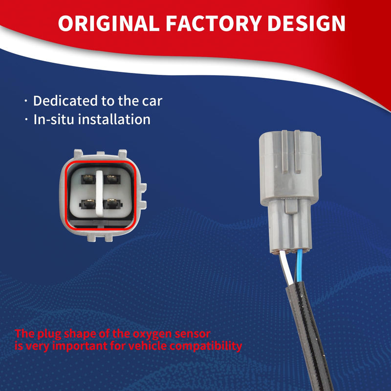 234-4137 Oxygen O2 Sensor Downstream Heated Air Fuel Ratio Compatible with Lexus ES300 LS400 Toyota Camry Solara 4.0L 3.0L 2.2L V8 V6 Replace 89465-06020 89465-33120 234-4137