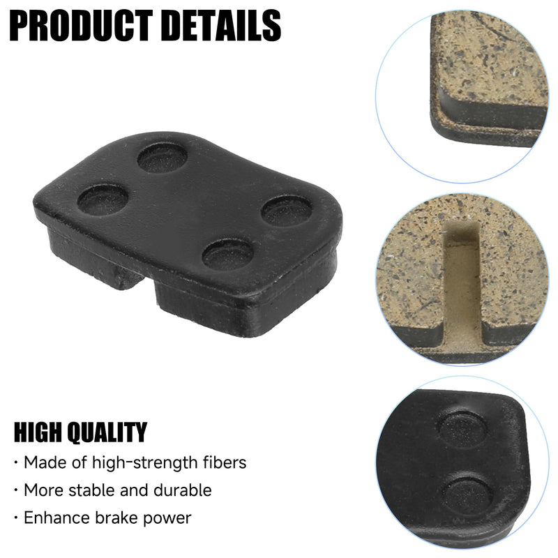 YOXUFA Mini Bike Brake Pads Disc Brake Pads for 79cc 97cc 100cc Coleman CT100U CC100X Baja Doodle Bug DB30 Motovox MBX10 Monster Moto MMB80 MMB105 49cc SYX Moto Mototec Pocket Dirt Bike ATV Parts 12