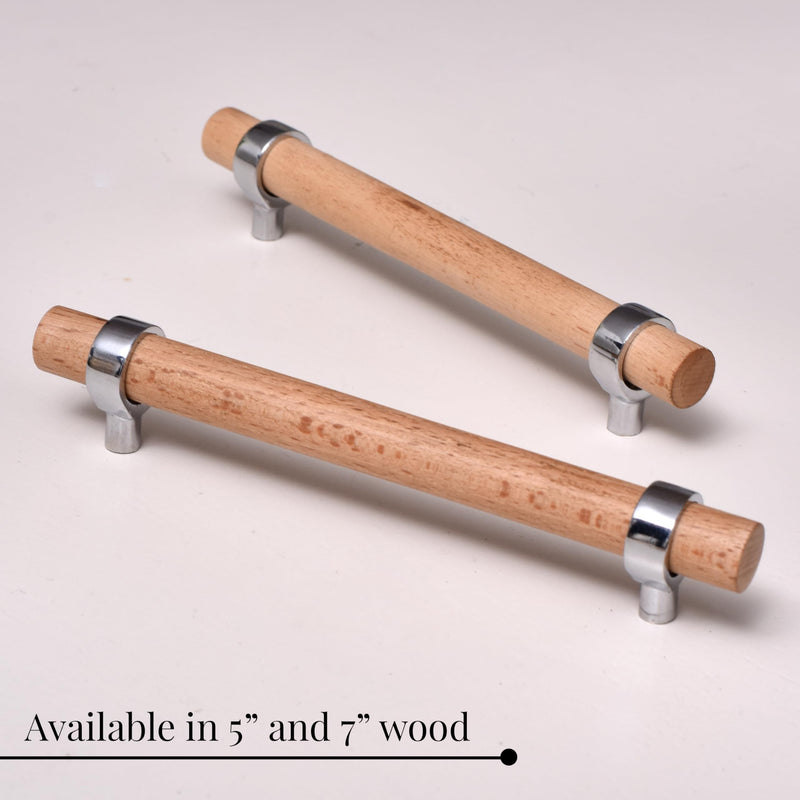 Indian Shelf 6 Pieces Adjustable Wood Cabinet Pulls- Adjustable Drawer Pulls- Unique Drawer Handle- Hardware Pulls- Boho Dresser Handles- T Bar Pulls 7" Pulls Silver and Beige