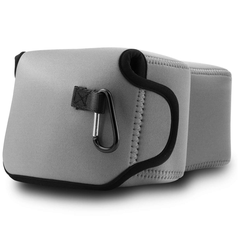 MegaGear MG1532 Nikon Coolpix P1000 Ultra Light Neoprene Camera Case - Gray, Compact