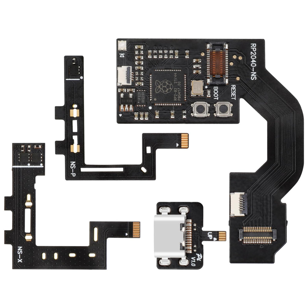 RP2040 CPU Cable Chip Replacement for Nintendo Switch, Upgradable Game Console Cable Chip Replacement Parts