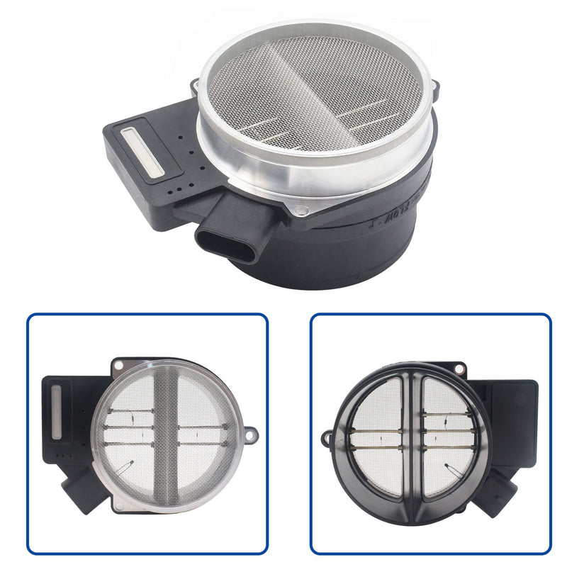 Mass Air Flow Sensor MAF Compatible with Chevrolet Silverado Suburban Escalade Tahoe Yukon 99-07 /Cadillac Rainier Deville Eldorado 00-05 /Pontiac 05-06 Replaces OE 213 4160 25318411 86-8411