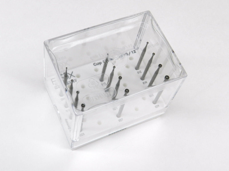 Cup Burs Fig 77B Concave Cutter Fraises Assortment 009-029 Set Fox Germany (E 4)