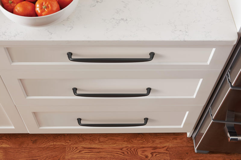 Amerock Kane 10-1/16 inch (256 mm) Center-to-Center Black Bronze Cabinet Pull, BP53810BBR