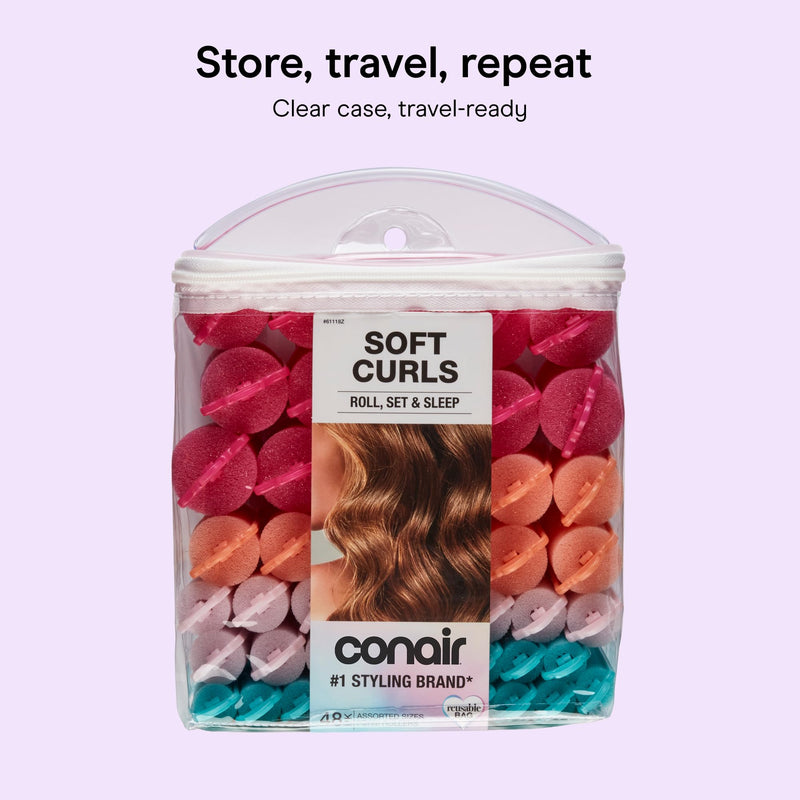 Conair 61118 Conair Foam Rollers, 48PCS