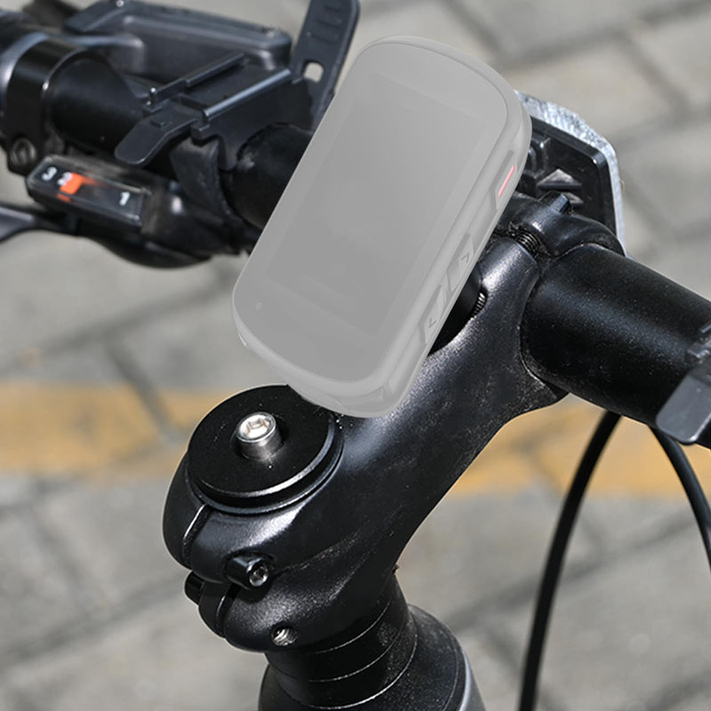 Bike Computer Out Front Stem Mount | Adjustable Handlebar Mount with Top Cap for Garmin Edge Wahoo Elemnt & Bryton Rider,Includes Mount-Base & Screwdriver