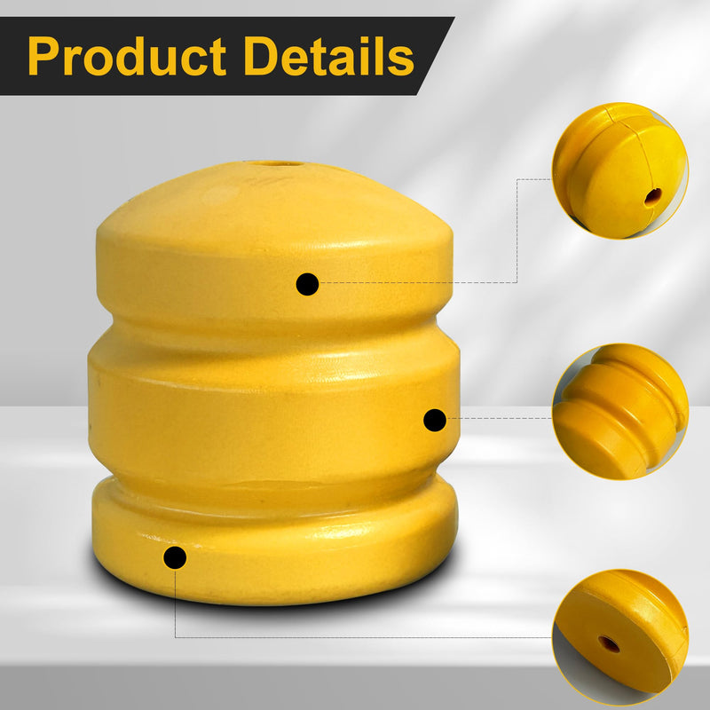 Front Bump Stops Fit for Chevy 2011-2021 Silverado/Sierra 2500 3500 Lower Control Arm Jounce Bumpers (1 Pair) 2
