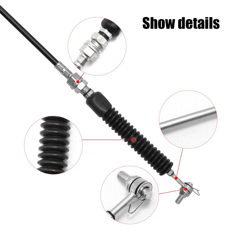 7081209 Heavy Duty Gear Shift Cable Replacement for Polaris Ranger 500 2X4 2005-2009, Ranger 500 4X4 2005-2007, Ranger 500 6X6 2005, Ranger 700 4X4 EFI 2007-2008 (200 cm / 78.74 inch)