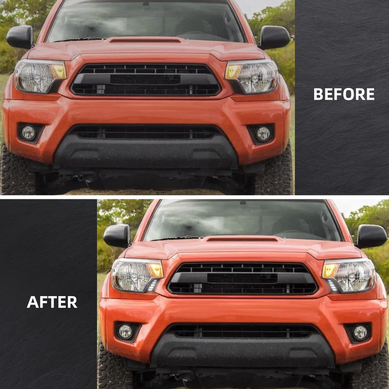 Switchback White/Amber Front Side Marker Headlight Daytime Running Lamp Sequential Flash Turn Signal Feature Compatible with Toyota Tacoma Truck 2012-2015 Replacement Bumper Accessories Tacoma Grille Light12-15