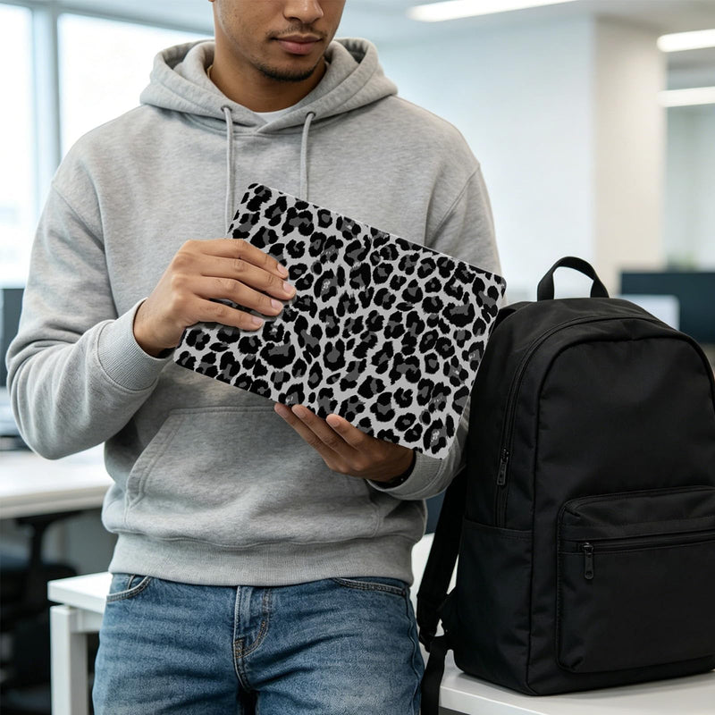 for MacBook Neo Case 13 inch 2026 Model A3404, Black Leopard | Protective Pattern Hard Shell for Mac Neo Case 13 inch, Keyboard Covers & Screen Protector, Scratch Resistant, Precision Fit Neo 13 inch
