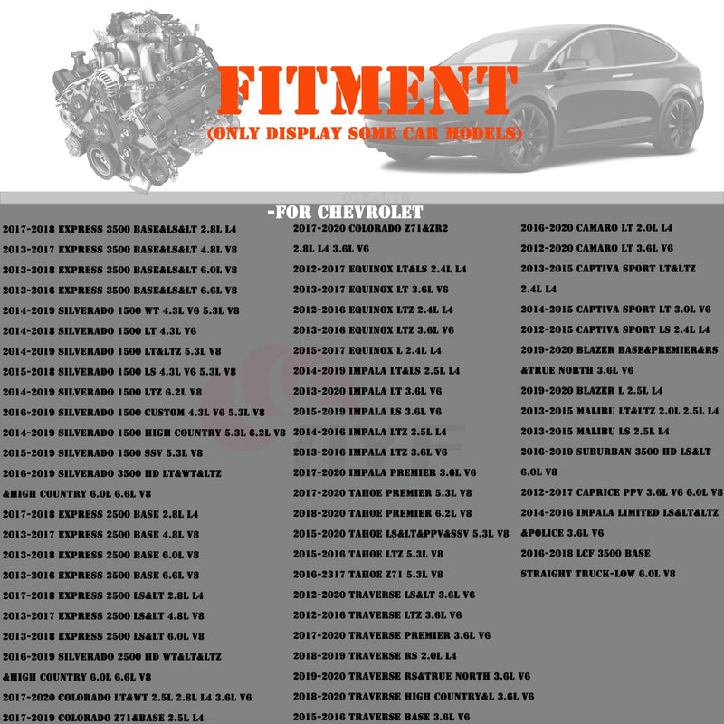  [AUSTRALIA] - Mass Air Flow Sensor Meter MAF 23262343 Compatible with Buick Cadillac Chevy GMC Enclave Envision LaCrosse Regal ATS CT6 Escalade SRX XT5 Camaro Caprice Yukon