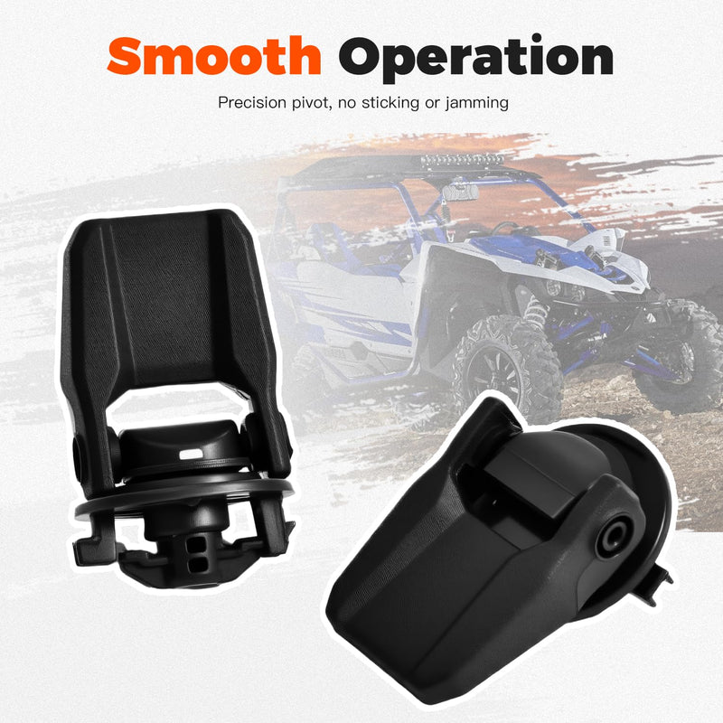 Hood Latch for Yamaha Viking/Wolverine/RMAX/YXZ | Hood storage flip latch lever lock, 2PCS. Replaces OEM #1XD-2175K-10-00. Fits Viking VI, Wolverine X2/X4, RMAX, YXZ.