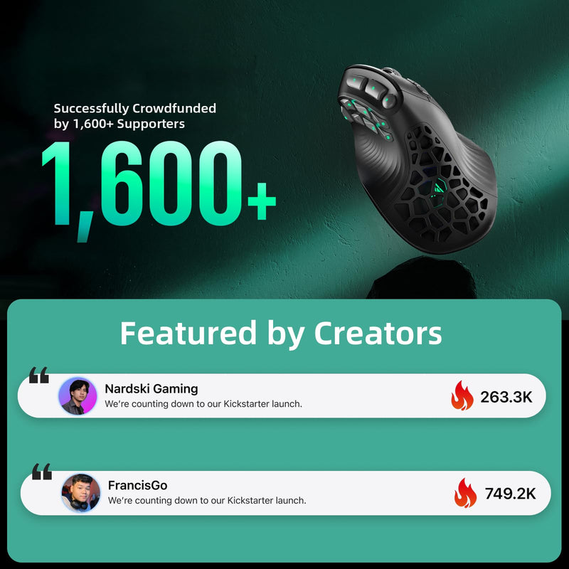 SOLAKAKA E9 PRO Ergonomic Vertical MMO Mouse with 10 Side Buttons,Black | 24800 DPI,45° Vertical Grip,Tri-Mode 2.4G/BT/USB-C,RGB,Web Driver,Programmable Macros for PC/Mac black