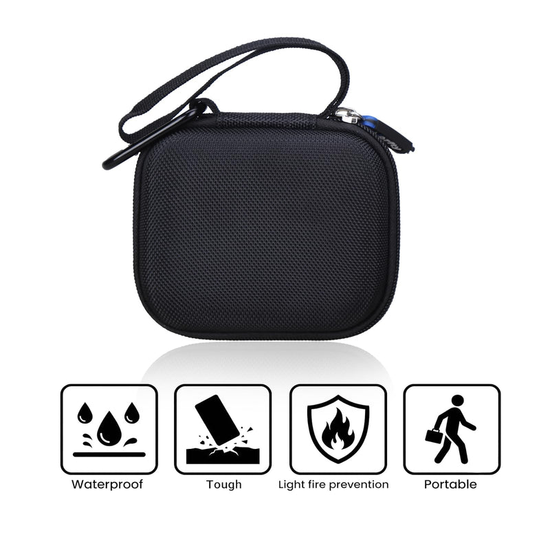 Case for Baseus Picogo Power Bank 0.3" 0.5" Ultra Slim 5000mAh MagSafe Portable Charger- Hard Travel Storage Bag, Box Only (Black) Black