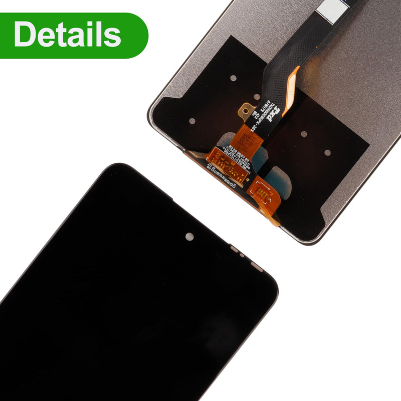 New LCD Display Replacement Compatible with Tecno Spark 10 Pro KI7 6.8" Touch Screen Digitizer Assembly with Repair Tools Kit