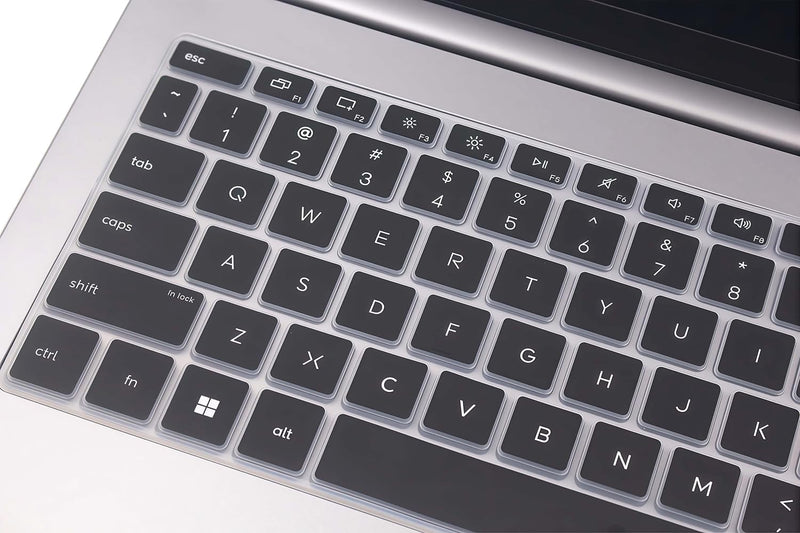 Keyboard Skin Compatible for 2026 HP OmniBook 5 Laptop 16-cf 16-ch 16-bp 16-bm Series 16" & OmniBook 3 16-bw/by/bu 17-dm/dn Series (Not for 16t-ba100 16z-ag100/bc100 16-af/ag/fb 16-bc/bf/ba) Black Compatible for OmniBook 5 16-cf