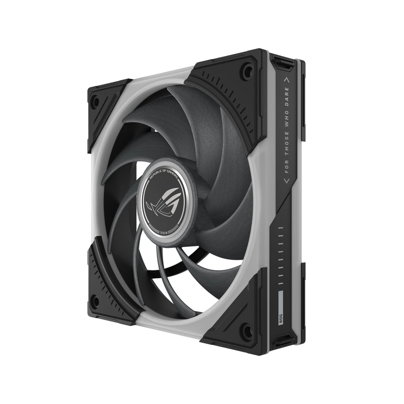 ASUS ROG Eurux GR120 ARGB PWM Fan Single Pack 120mm PWM Fan, 2600RPM, Patented Daisy-Chain Design, Custom Lighting