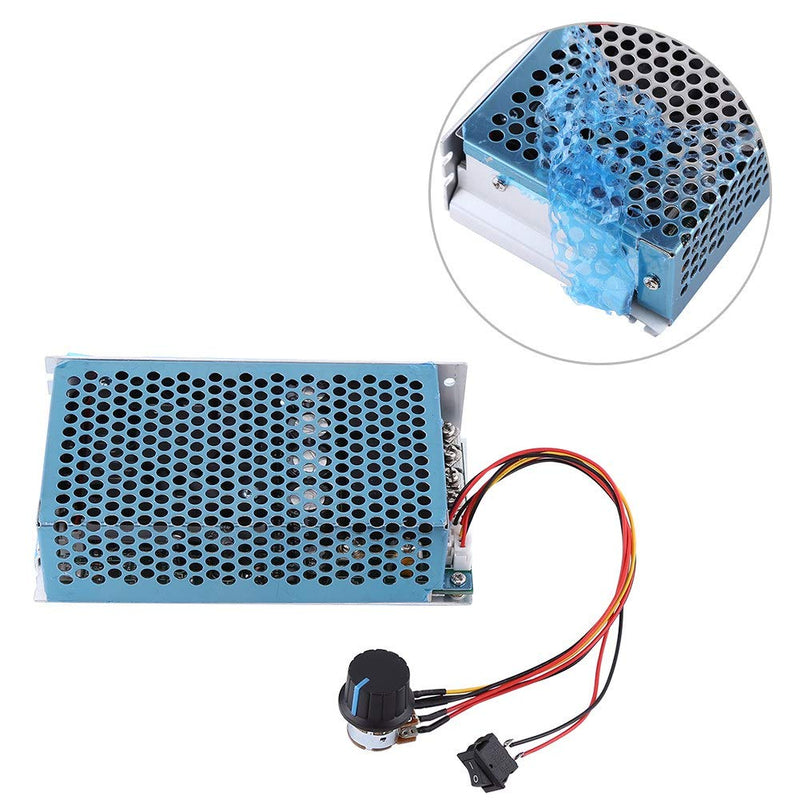 Universal DC Motor Speed Controller 10-50V, PWM Control Switch Governor for Brush Motors – Industrial Use,