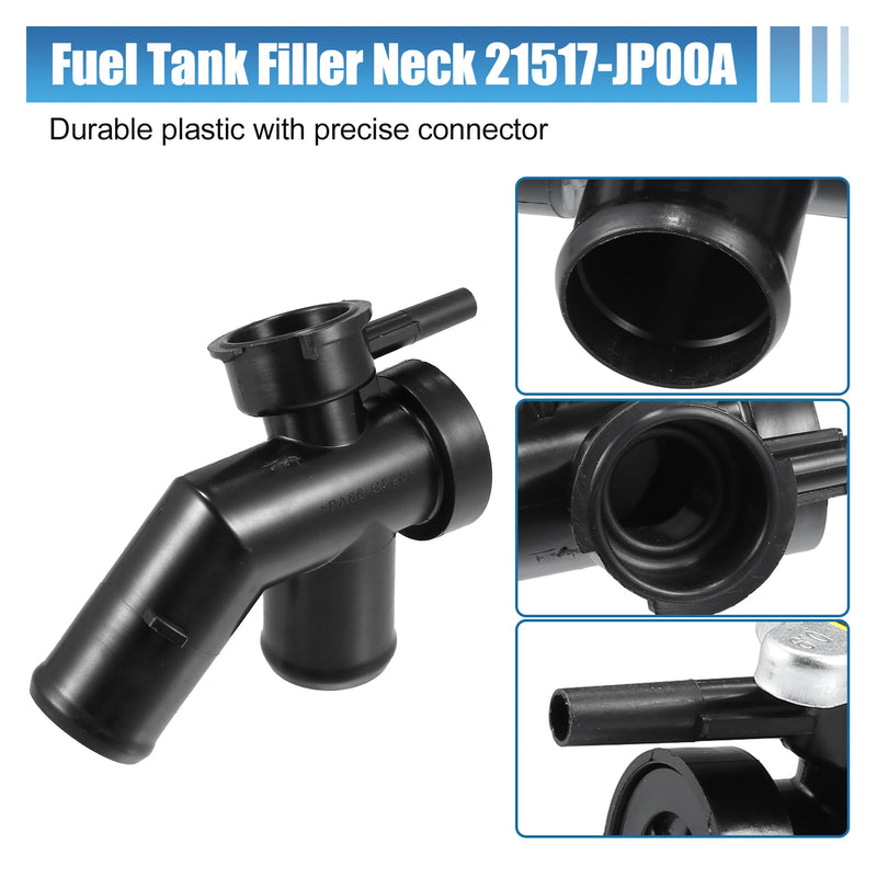 uxcell No.21517JP00A/214308991A Engine Radiator Filler Neck with Fully Sealed Cap for Nissan Quest 14-17 for Nissan Murano 09-14 Plastic Upper Radiator Coolant Filler Neck Water Pipe