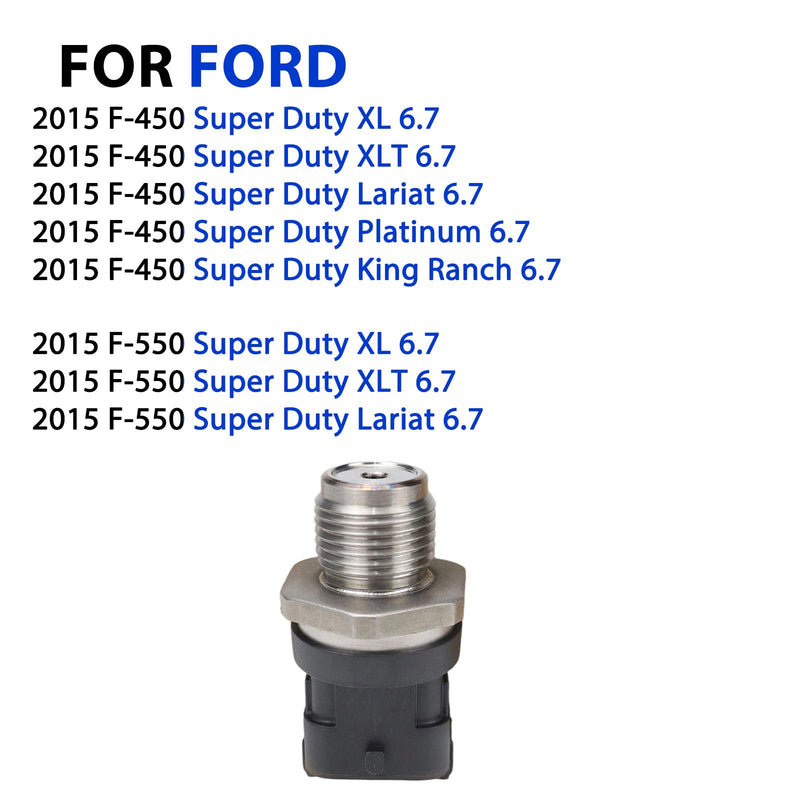 Fuel Rail Pressure Sensor | for 2011-2019 Ford F250 Super Duty / F350 Super Duty / F450 Super Duty / F550 Super Duty, 6.7 | BC3Z-9F838-A BC3Z9F838A