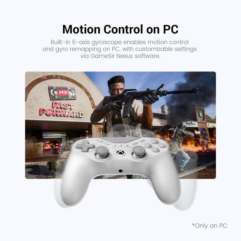 GameSir Tarantula Pro Wired Controller for Xbox/PC/Steam | 1000Hz Polling Rate on PC, TMR Sticks, Hall Effect Analog/Micro Switch, 9 Remappable Programmable Buttons, 3.5mm audio