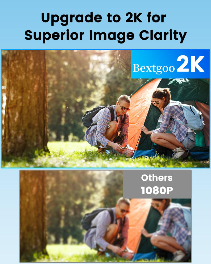 2K No WiFi Security Camera with SIM Card, 4G LTE Cellular Security Camera with 5200mAh High-Capacity Battery, 160° Wide View, Smart Motion Detection, 33ft Night Vision