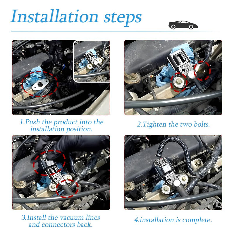 AUCELI Car 4-Pin Fuel Rail Injection Pressure Sensor, Exact Compatible with F150 F250 F350 F450 E150 E250 E350, Super Duty Escape Explorer Focus Taurus Mustang Expedition OEM#3F2E9G756AA