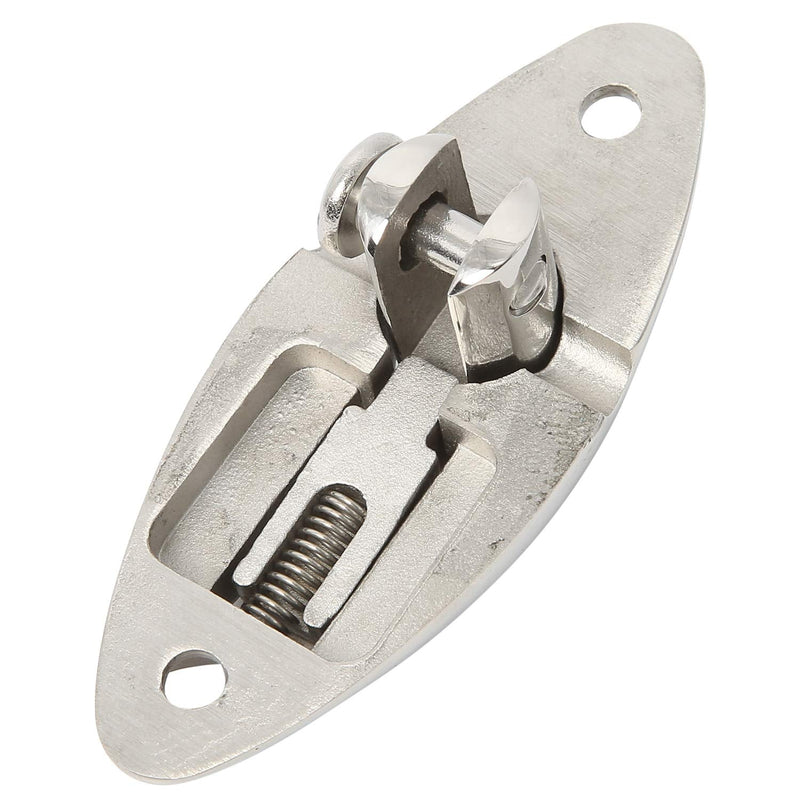 NovelBee 4 Pack of 316 Stainless Steel Quick Release Bimini Top Swivel Hinge Deck Side Mount Marine Hardware