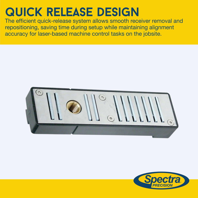 Spectra Precision C51 Rod Clamp with Quick Release, Accessory for CR600, HR400, HR500 Receivers