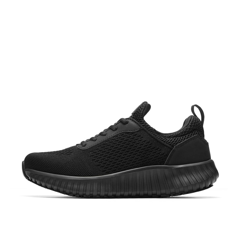 Bruno Marc Women's Non Slip Work Shoes Walking Black & Lightweight Food Service Chef Kitchen Restaurant Resistant Sneakers 8 All Black