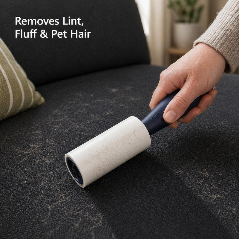 Korbond Lint Roller Refills 6 Pack - 360 Sheets Lint Rollers, Lint Remover, Pet Hair Remover, Dog Hair Remover, Clothes Roller Sticky, Pet Roller