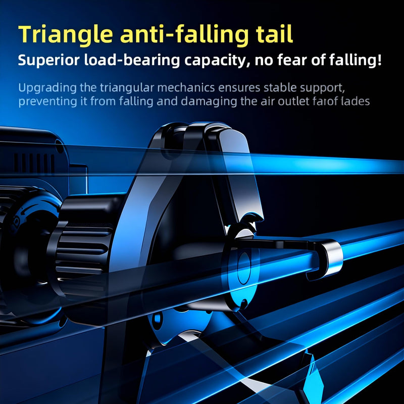 Wireless Car Charger, 2026 Upgrade 15W Fast Charging with LED Light Auto Clamping Phone Holder for iPhone 16/15/14/13 Mini Pro Max, Samsung Galaxy S25 Ultra, S24/S23 etc (Black + Fixed Bracket) BLACK + Fixed bracket