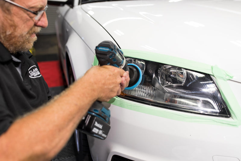 Mothers NuLens Headlight Renewal Kit — Quickly Restores & Maintains Clarity on All Headlight Types – Includes PowerPlastic 4Lights Polish, 8 oz. with Protective, Oxidation-Inhibiting Polymers (07251) 8 fl. oz.