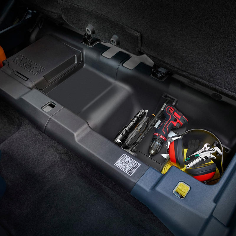 Mabett Rear Under Seat Dividers for Ford Maverick 2022-2025 Accessories, Rear UnderSeat Storage Space Dividers Organizer Accessories (1 PCS Fit Hybrid Version)
