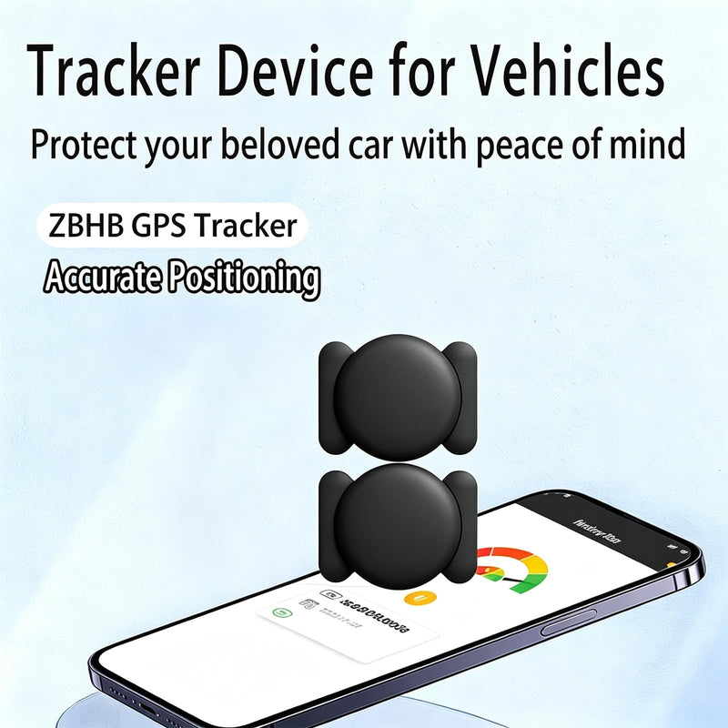 2 Pack GPS Tracker for Vehicles,Hidden Vehicle Locator,No Monthly Fee | Tracker Device for Vehicles,Car GPS Tracker | iOS Only | Magnetic | No SIM Card | Waterproof | Use with “Find My”