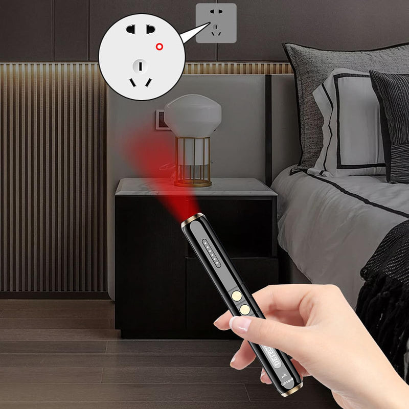 Hidden Camera Detectors – Small Anti Spy with Audio/Video GPS Tracker RF Detector for Wireless Cameras and Cars Tracking Device - Mini Travel Pen for Finding Spying Voice Recorder Bug Devices S3