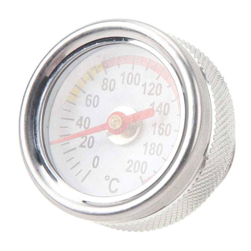 Oil Temperature Gauge, M20 X 1 5 Solid Construction, Easy Installation, 0 to 200?, Accurate and Oil Temperature Gauge for Motorcycles