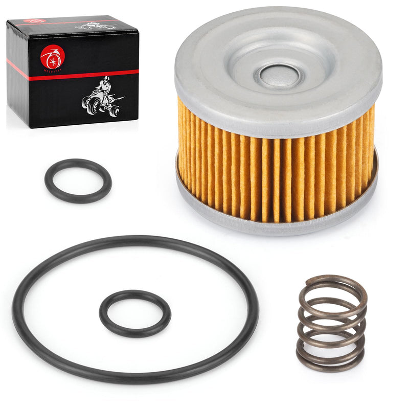 15410-KF0-305 Oil Filter Kit For Honda ATC250 Fourtrax 250 300 400 XR250R XR250L XR350R XR400R XR500R XR600R XR650 XL250R XL350R XL600R NX250 NX650 GB500 15412-KF0-010 15410-KF0-315