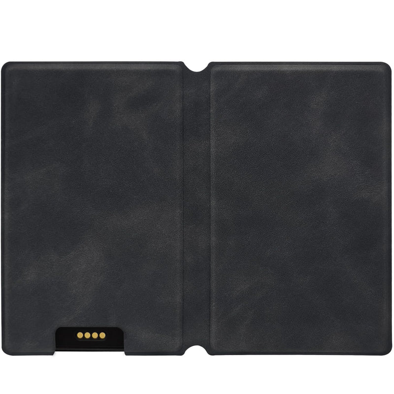 Magnetic Case for Xteink X3 E-Book Reader, Ultra-Thin Lightweight Leather Protective Cover for 3.7" Xteink X3 with Magnetic Closure (Soft-Touch Matte Black) Soft-Touch Matte Black